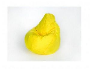 Кресло-мешок Груша малое желтое в Нижневартовске - niznevartovsk.ok-mebel.com | фото
