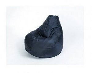 Кресло-мешок Груша большое черное в Нижневартовске - niznevartovsk.ok-mebel.com | фото