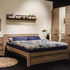 АФИНА А3 Кровать 1600 (таормина) в Нижневартовске - niznevartovsk.ok-mebel.com | фото 2