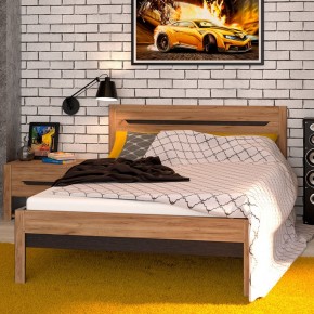 АФИНА А3г Кровать 1800 (крафт) в Нижневартовске - niznevartovsk.ok-mebel.com | фото 2