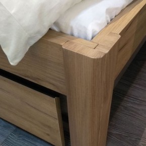 АФИНА А3в Кровать 1400 (крафт) в Нижневартовске - niznevartovsk.ok-mebel.com | фото 5