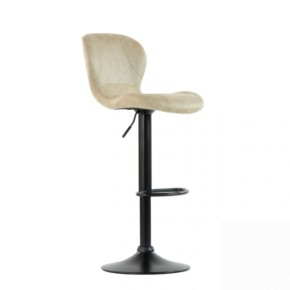 Барный стул Barneo N-86 Time / Black / VPU Beige Vintage PK970-1 в Нижневартовске - niznevartovsk.ok-mebel.com | фото