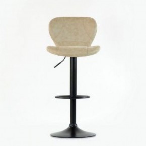 Барный стул Barneo N-86 Time / Black / VPU Beige Vintage PK970-1 в Нижневартовске - niznevartovsk.ok-mebel.com | фото 2