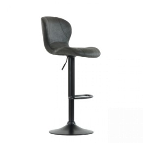 Барный стул Barneo N-86 Time / Black / VPU Dark Gray Vintage серый винтаж 970-11 в Нижневартовске - niznevartovsk.ok-mebel.com | фото