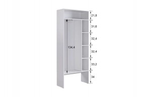 БАСКО Прихожая К10 (кашемир) в Нижневартовске - niznevartovsk.ok-mebel.com | фото 6