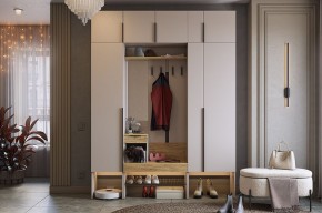 БАСКО Прихожая К9 (кашемир) в Нижневартовске - niznevartovsk.ok-mebel.com | фото 2