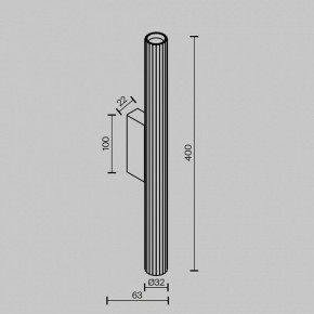 Бра Maytoni Calipso C082WL-12W2.7K-B в Нижневартовске - niznevartovsk.ok-mebel.com | фото 4