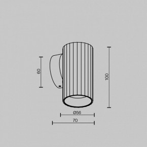 Бра Maytoni Calipso C106WL-01-GU10-BS в Нижневартовске - niznevartovsk.ok-mebel.com | фото 6