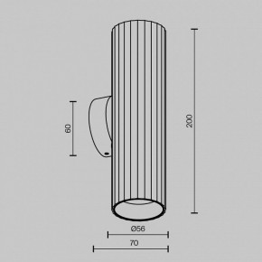 Бра Maytoni Calipso C106WL-02-GU10-BS в Нижневартовске - niznevartovsk.ok-mebel.com | фото 8