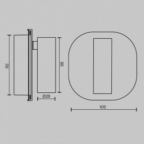 Бра Maytoni Ego C175WL-9W-2.7-4K-B в Нижневартовске - niznevartovsk.ok-mebel.com | фото 4