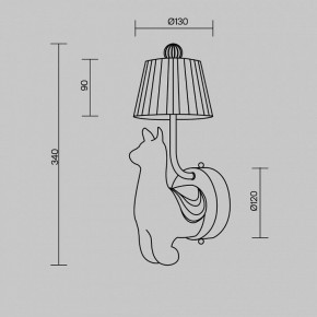 Бра Maytoni Senor Alpaca MOD377WL-L6W3K в Нижневартовске - niznevartovsk.ok-mebel.com | фото 9