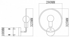 Бра Moderli Sachara V11582-1W в Нижневартовске - niznevartovsk.ok-mebel.com | фото 2