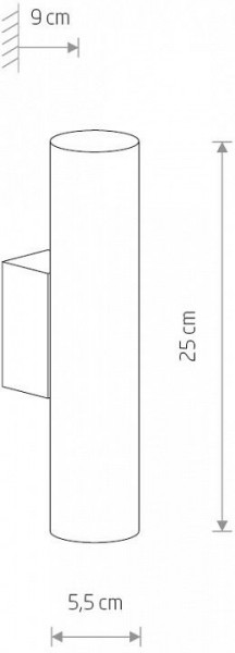 Бра Nowodvorski Eye wall 8073 в Нижневартовске - niznevartovsk.ok-mebel.com | фото 2