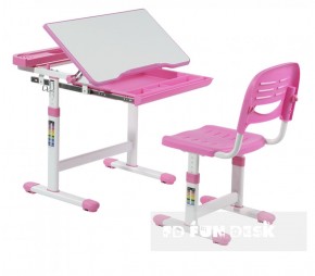 Комплект парта + стул трансформеры Cantare Pink в Нижневартовске - niznevartovsk.ok-mebel.com | фото