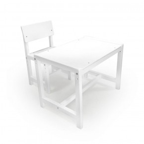 Детский растущий комплект стол и стул Я САМ "Лофт" (Белый, Белый) в Нижневартовске - niznevartovsk.ok-mebel.com | фото 1
