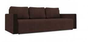 Диван Алиса 4 Shaggy CHOCOLATE - Teos Dark Brown в Нижневартовске - niznevartovsk.ok-mebel.com | фото