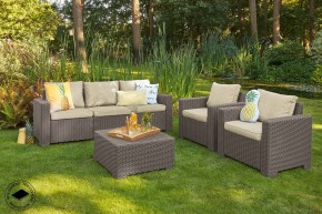 Диван Калифорния 3-х местный (California 2 Sofa), капучино в Нижневартовске - niznevartovsk.ok-mebel.com | фото 3