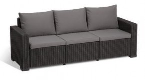 Диван Калифорния 3-х местный (California 3 Sofa), графит в Нижневартовске - niznevartovsk.ok-mebel.com | фото 2