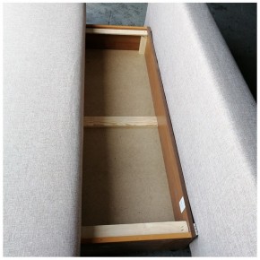 Диван-кровать Комфорт без подлокотников BALTIC AZURE (2 подушки) в Нижневартовске - niznevartovsk.ok-mebel.com | фото 6
