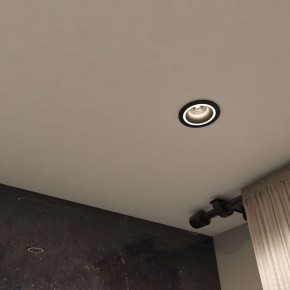 DK2060-BK Встраиваемый светильник IP 20, до 15 Вт, GU10, LED, черный, алюминий в Нижневартовске - niznevartovsk.ok-mebel.com | фото 4