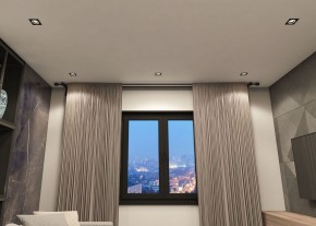 DK2061-BK Встраиваемый светильник IP 20, до 15 Вт, GU10, LED, черный, алюминий в Нижневартовске - niznevartovsk.ok-mebel.com | фото 3