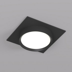 DK2091-BK Встраиваемый светильник FLAT, IP 20, до 15 Вт, GX53, LED, черный, алюминий в Нижневартовске - niznevartovsk.ok-mebel.com | фото