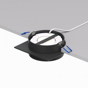 DK2091-BK Встраиваемый светильник FLAT, IP 20, до 15 Вт, GX53, LED, черный, алюминий в Нижневартовске - niznevartovsk.ok-mebel.com | фото 4