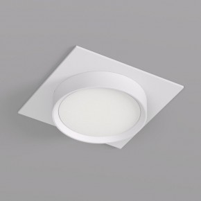 DK2091-WH Встраиваемый светильник FLAT, IP 20, до 15 Вт, GX53, LED, белый, алюминий в Нижневартовске - niznevartovsk.ok-mebel.com | фото 2