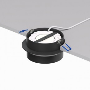 DK2100-BK Встраиваемый светильник NIKO, IP 20, до 15 Вт, GX53, LED, черный, акрил, алюминий в Нижневартовске - niznevartovsk.ok-mebel.com | фото 4