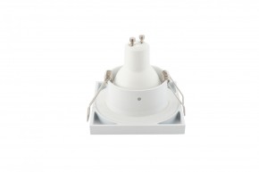 DK3014-WH Встраиваемый светильник влагозащ., IP 44, 50 Вт, GU10, белый, алюминий в Нижневартовске - niznevartovsk.ok-mebel.com | фото 5