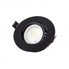 DK3020-BK Встраиваемый светильник, IP 20, 10 Вт, GU5.3, LED, черный, пластик в Нижневартовске - niznevartovsk.ok-mebel.com | фото 2