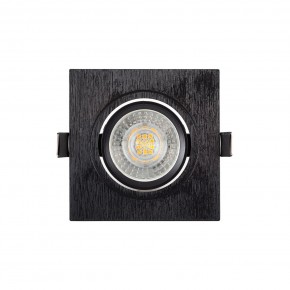 DK3021-BK Встраиваемый светильник, IP 20, 10 Вт, GU5.3, LED, черный, пластик в Нижневартовске - niznevartovsk.ok-mebel.com | фото