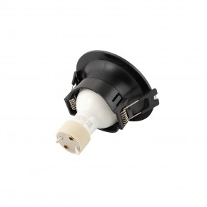 DK3024-BK Встраиваемый светильник, IP 20, 10 Вт, GU5.3, LED, черный, пластик в Нижневартовске - niznevartovsk.ok-mebel.com | фото 3