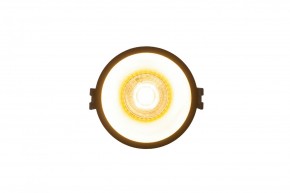 DK3026-BG Встраиваемый светильник, IP 20, 10 Вт, GU5.3, LED, черный/золотой, пластик в Нижневартовске - niznevartovsk.ok-mebel.com | фото 2
