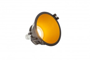 DK3026-BG Встраиваемый светильник, IP 20, 10 Вт, GU5.3, LED, черный/золотой, пластик в Нижневартовске - niznevartovsk.ok-mebel.com | фото 3