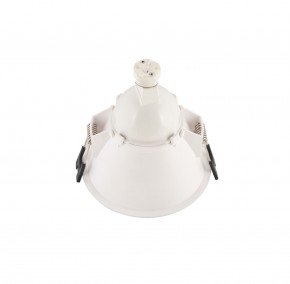 DK3026-WB Встраиваемый светильник, IP 20, 10 Вт, GU5.3, LED, белый/черный, пластик в Нижневартовске - niznevartovsk.ok-mebel.com | фото 4