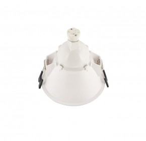 DK3026-WG Встраиваемый светильник, IP 20, 10 Вт, GU5.3, LED, белый/золотой, пластик в Нижневартовске - niznevartovsk.ok-mebel.com | фото 3