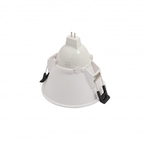 DK3026-WH Встраиваемый светильник, IP 20, 10 Вт, GU5.3, LED, белый, пластик в Нижневартовске - niznevartovsk.ok-mebel.com | фото 3