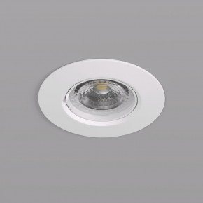 DK3028-WH Встраиваемый светильник, IP 20, 10 Вт, GU5.3, LED, белый, пластик в Нижневартовске - niznevartovsk.ok-mebel.com | фото 2