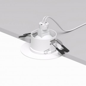 DK3028-WH Встраиваемый светильник, IP 20, 10 Вт, GU5.3, LED, белый, пластик в Нижневартовске - niznevartovsk.ok-mebel.com | фото 3