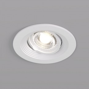 DK3029-WH Встраиваемый светильник, IP 20, 10 Вт, GU5.3, LED, белый, пластик в Нижневартовске - niznevartovsk.ok-mebel.com | фото