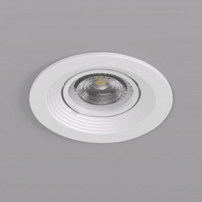 DK3029-WH Встраиваемый светильник, IP 20, 10 Вт, GU5.3, LED, белый, пластик в Нижневартовске - niznevartovsk.ok-mebel.com | фото 4