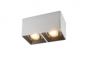DK3035-WB Светильник накладной IP 20, 10 Вт, GU5.3, LED, белый/черный, пластик в Нижневартовске - niznevartovsk.ok-mebel.com | фото