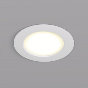 DK3046-WH Встраиваемый светильник, IP 20, 5Вт, LED, белый, пластик в Нижневартовске - niznevartovsk.ok-mebel.com | фото