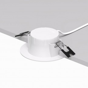 DK3046-WH Встраиваемый светильник, IP 20, 5Вт, LED, белый, пластик в Нижневартовске - niznevartovsk.ok-mebel.com | фото 4