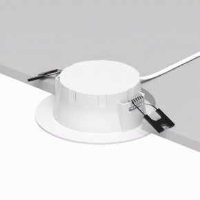 DK3049-WH Встраиваемый светильник, IP 20, 7Вт, LED, белый, пластик в Нижневартовске - niznevartovsk.ok-mebel.com | фото 3