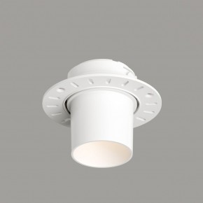 DK3057-WH Встраиваемый светильник под шпатлевку, IP20, до 15 Вт, LED, GU5,3, белый, пластик в Нижневартовске - niznevartovsk.ok-mebel.com | фото