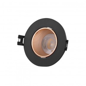 DK3061-BBR Встраиваемый светильник, IP 20, 10 Вт, GU5.3, LED, черный/бронзовый, пластик в Нижневартовске - niznevartovsk.ok-mebel.com | фото