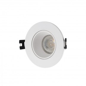 DK3061-WH Встраиваемый светильник, IP 20, 10 Вт, GU5.3, LED, белый/белый, пластик в Нижневартовске - niznevartovsk.ok-mebel.com | фото