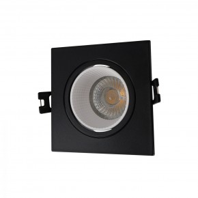 DK3071-BK+WH Встраиваемый светильник, IP 20, 10 Вт, GU5.3, LED, черный/белый, пластик в Нижневартовске - niznevartovsk.ok-mebel.com | фото
